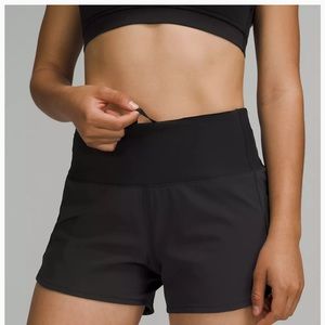 Lululemon Speed Up High-Rise Lined Short 4" (size 4)